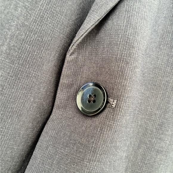 Calvin Klein Suit Navy Blue 2 Pc: XL/TL Slim Fit (42) Pants 33 x 32 - Picture 4 of 16